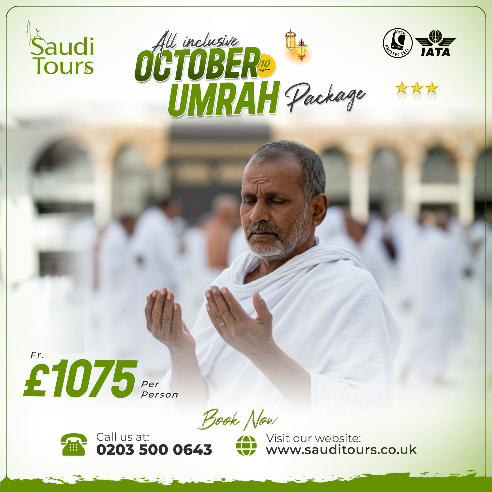 october umrah packages