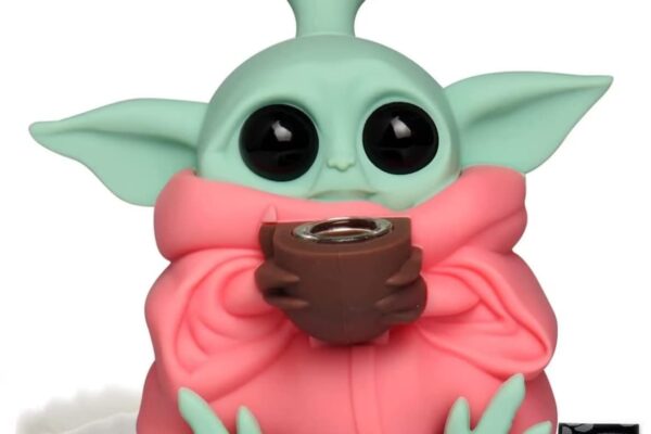 Geek Glassware: Anime Bongs Meet Baby Yoda Cool Baby Yoda Bong