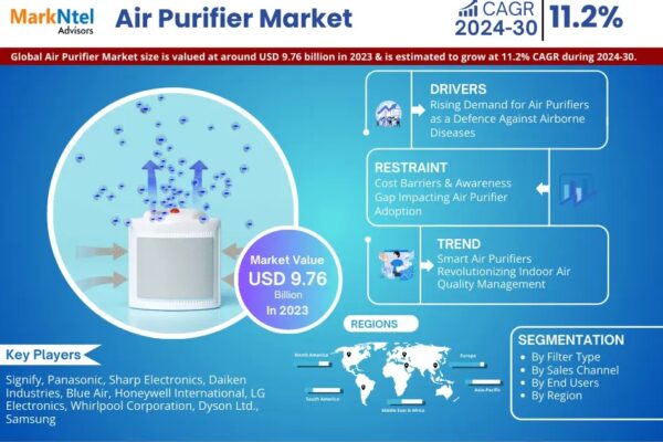 Air Purifier Market Analysis 2024–2030: Size, Share & Future Outlook