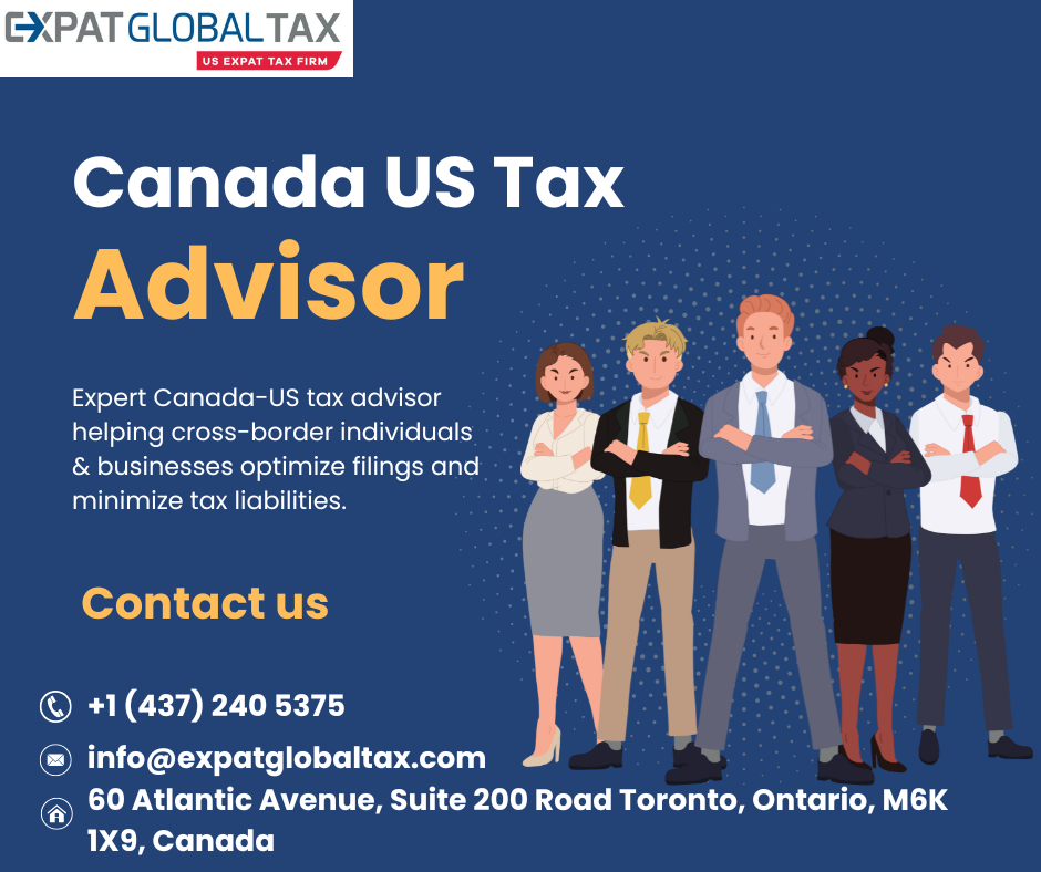 Canada US tax advisor
