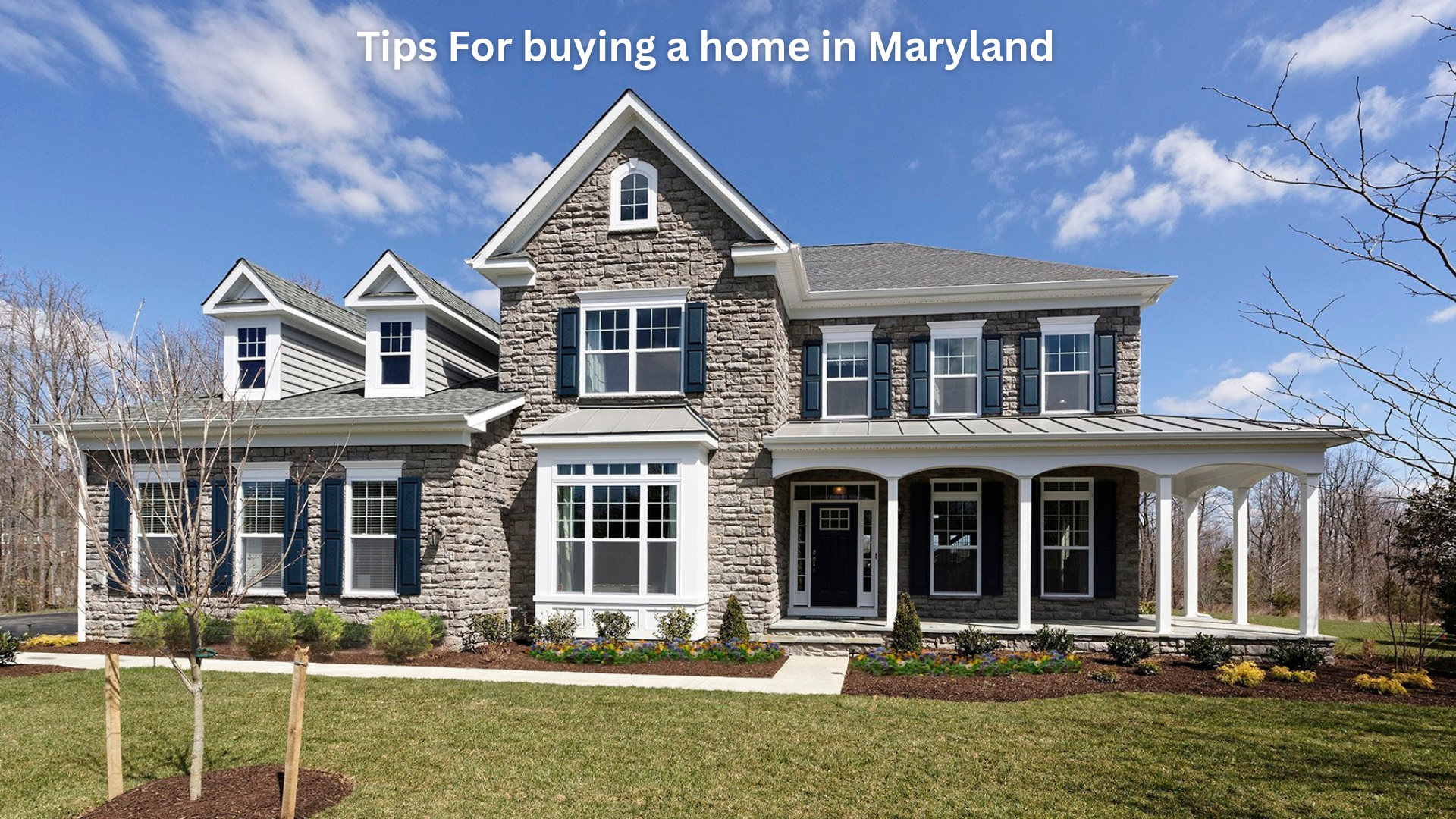 Buying a home in Maryland