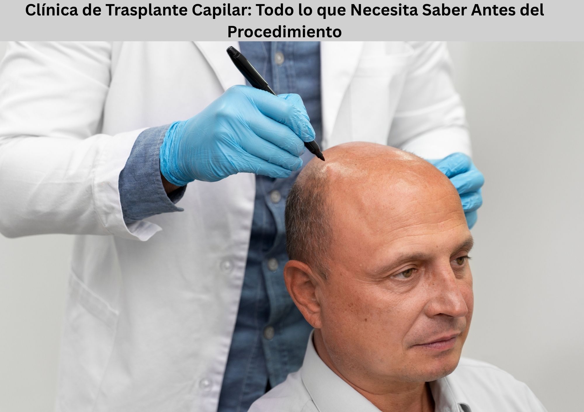 Clínica de Trasplante Capilar: Todo lo que Necesita Saber Antes del Procedimiento