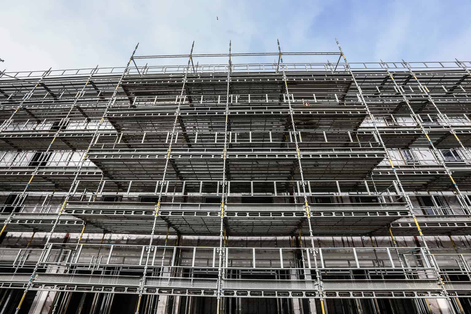 Haki Tower scaffolding in Durham