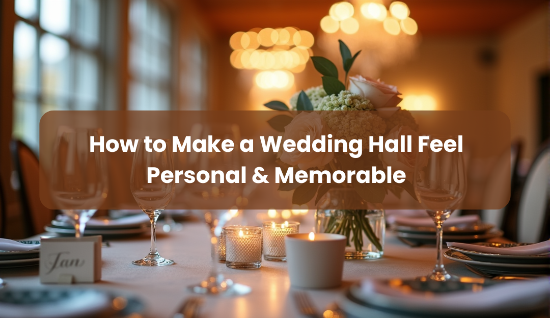 Turning a Wedding Venue into a Personal Space A wedding is one of the most cherished moments in a couple’s life, and the venue plays a vital role in making that day truly unforgettable. Whether you’re celebrating in a grand Kalyana Mandapam in Chennai or a cozy banquet hall, the space should reflect your unique love story. With thoughtful details and personal touches, any wedding hall can be transformed into a warm, meaningful setting that guests will remember for years to come. Here are some simple yet impactful ways to make your wedding venue feel personal and memorable. 1. Choose a Theme That Reflects Your Story The first step in personalizing your wedding venue is choosing a theme that tells your story as a couple. Think about what defines your relationship: Met in college? Try a nostalgic academic theme with vintage books and school-inspired décor. Love to travel? Use world maps, suitcase centerpieces, and travel-themed signage. Even a thoughtful color scheme can make a big difference. Pick colors that hold sentimental value,perhaps the shade of your first date outfit or hues from a favorite vacation spot. When guests walk in, the atmosphere should instantly feel like “you.” 2. Incorporate Personalized Decor Decorations offer endless opportunities to add meaningful touches. Go beyond generic floral arrangements by incorporating elements that reflect your story: Family Photos: Display wedding photos of your parents and grandparents to honor tradition. Love Letters: Frame handwritten notes to each other and place them around the venue. Custom Signage: Use chalkboards, wooden signs, or acrylic displays with your favorite quotes, song lyrics, or inside jokes. Even small details,like monogrammed napkins or tables named after special places,can make your wedding space feel truly yours. 3. Add Meaningful Music Music sets the tone for your celebration. Choose songs that resonate with your journey as a couple: Walk down the aisle to a song that holds special meaning. Play your first dance song or tunes from memorable road trips. Include traditional instruments or folk music to honor your cultural background. Let the soundtrack of your love story guide the mood throughout the day. 4. Create Interactive Experiences Weddings are more fun when guests feel involved. Add interactive elements to make your celebration engaging and memorable: Photo Booths: With props that match your theme, they make for fun keepsakes. Guest Book Alternatives: Have guests leave messages on Jenga blocks, a vinyl record, or a wooden plaque. DIY Stations: Let guests decorate cookies, write advice cards, or pot a mini succulent as a favor. These hands-on touches encourage participation and create lasting memories for everyone. 5. Serve Food with a Personal Touch The food you serve is a reflection of your tastes and memories. Instead of a standard menu, include dishes with personal significance: A dessert from your first date A cherished family recipe A fusion menu representing your cultural backgrounds If you're using a banquet halls in Chennai, consider live counters like a pasta bar or chaat station to add fun and flavor. Food with a story always leaves a lasting impression. 6. Use Lighting to Set the Mood Lighting transforms a space. Choose lighting that complements your theme and enhances the atmosphere: Fairy Lights: For a dreamy, romantic glow Uplighting: To add drama and elegance Candles: Floating candles, lanterns, or votives can create a warm, intimate vibe Custom Projections: Display your initials or a monogram on the walls or dance floor The right lighting can make a large hall feel cozy and personal. 7. Tell Your Story Through Wedding Favors Favors are a small but meaningful way to thank guests,and to share a piece of your story: Mini Coffee Bags or Drink Bottles: Perfect if you’re coffee lovers or mixology enthusiasts Seed Packets: Symbolizing growth and new beginnings Custom Keychains or Coasters: Practical gifts with your wedding date and names Even edible favors like homemade cookies or local treats feel extra special with creative packaging. Make Your Wedding Hall Feel Like Home Your wedding venue should be more than just a beautiful backdrop,it should feel like a true extension of your love story. Whether you’re hosting a grand celebration in a luxurious Kalyana Mandapam or an intimate gathering in a Chennai banquet hall, personal touches can turn any space into something magical. By highlighting the unique moments, memories, and traditions that define your relationship, you’ll create a wedding that’s not only beautiful but deeply meaningful. Your guests will leave with hearts full of joy and memories that last a lifetime. Because the most memorable weddings aren’t just about the grandeur,they’re about the heart.
