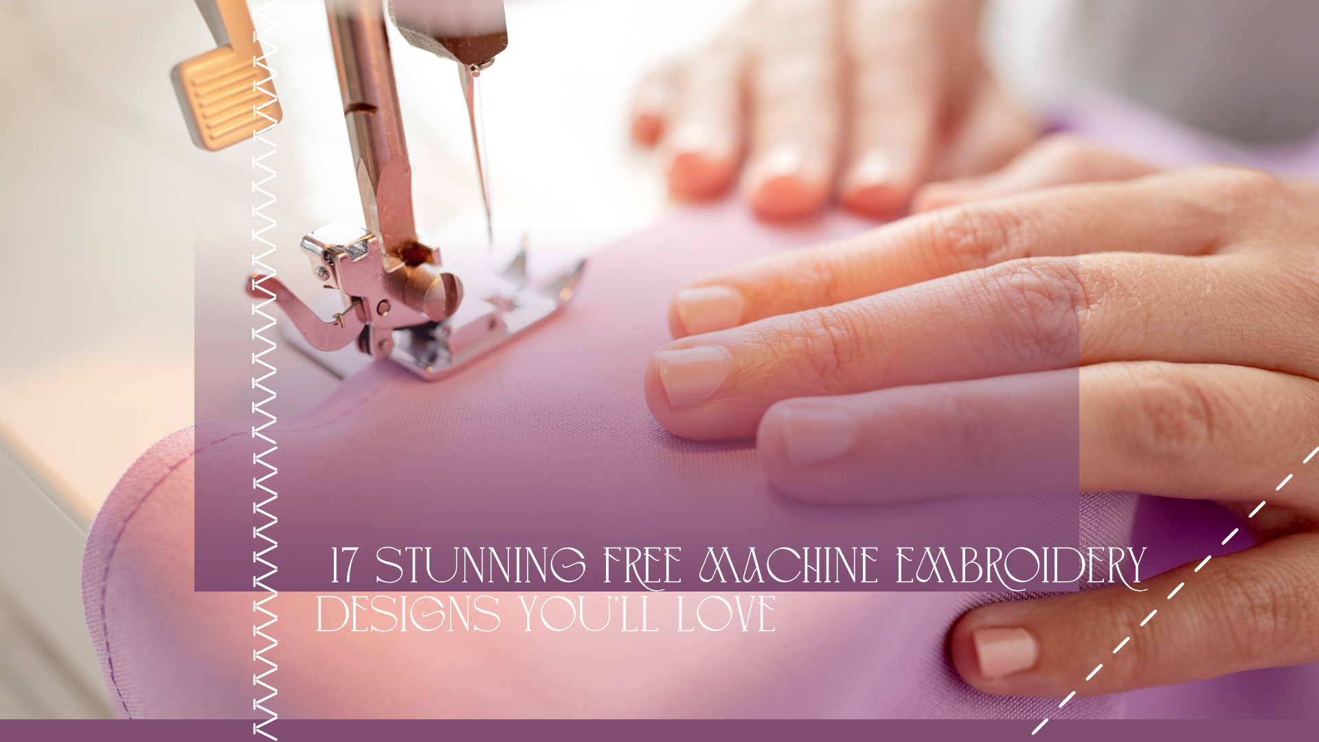 Machine embroidery designs