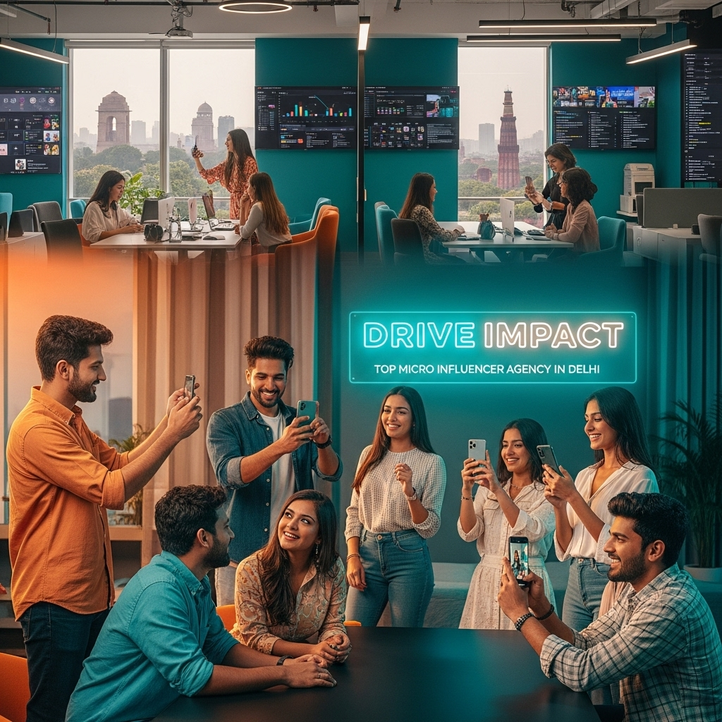 Top Micro Influencer Agency in Delhi Drive Impact