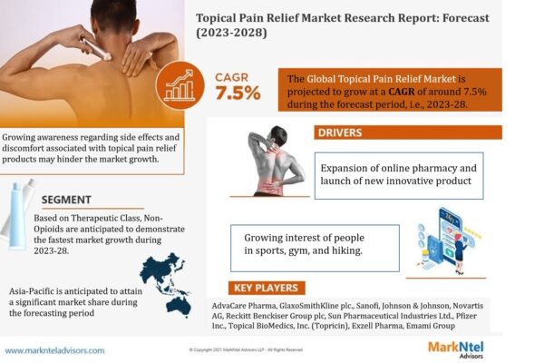 Topical Pain Relief Market Size & Forecast 2023–2028: Trends and Growth Insights