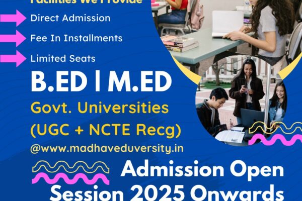 Shape Futures: Your B.Ed. Path at Madhav Eduversity