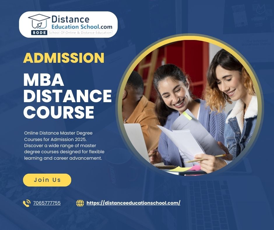 mba distance education