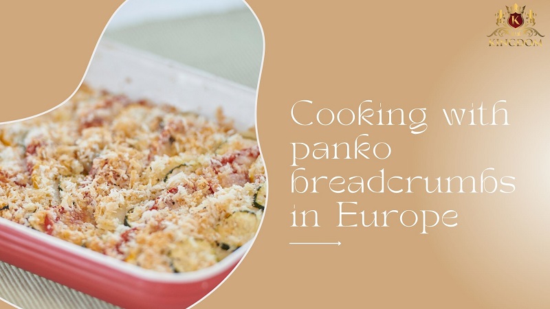cooking with panko breadcrumbs in Europe