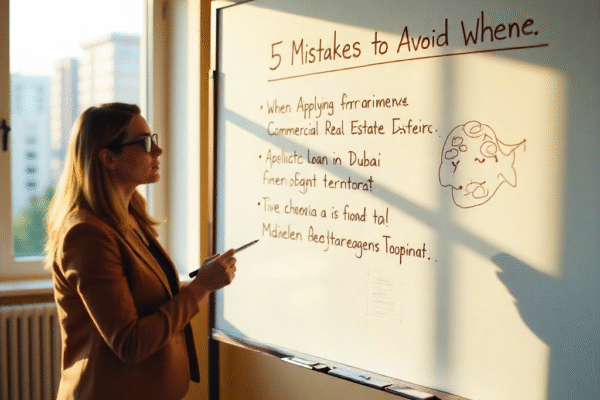 5 Mistakes to Avoid When Applying for a Commercial Real Estate Loan in Dubai