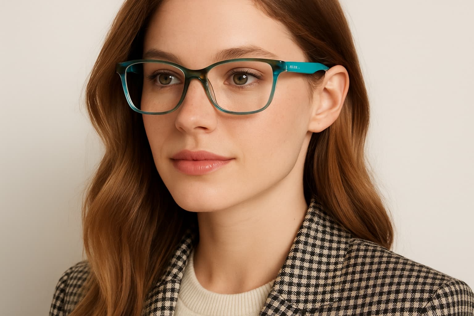 green glasses