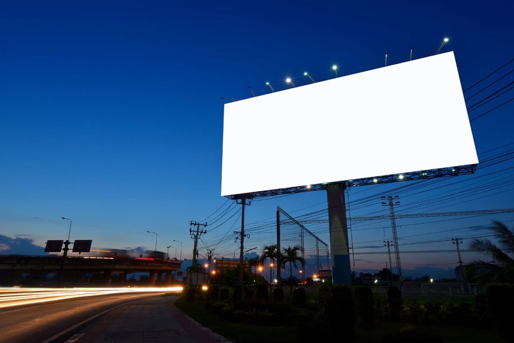 LED billboard sign