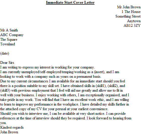 How to Start a Cover Letter