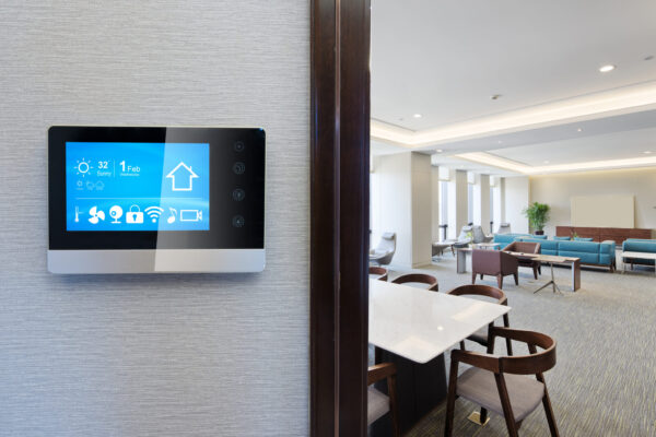 How Smart Office Solutions in Emirates Hills Dubai Boost ROI Modern smart office interior in Emirates Hills Dubai 2025