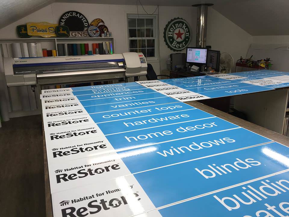 vinyl signs printing