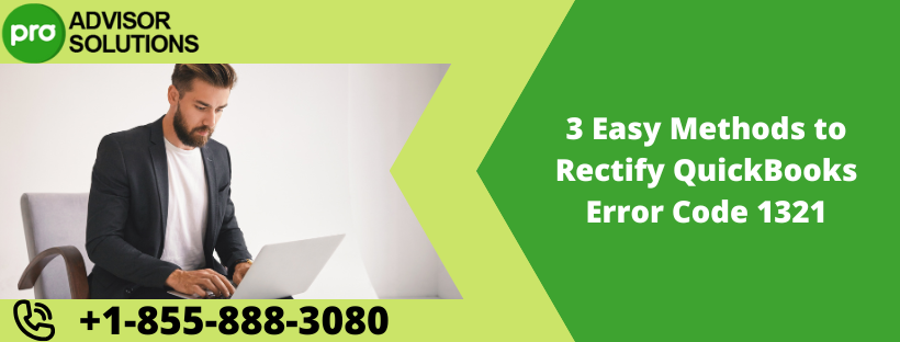 QuickBooks error 1321