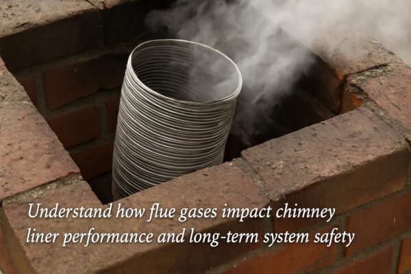 How Do Flue Gases Interact with the Chimney Liner in Chandler Systems Chimney Sweep